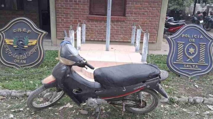 Oran recuperaron dos motocicletas pedido secuestro