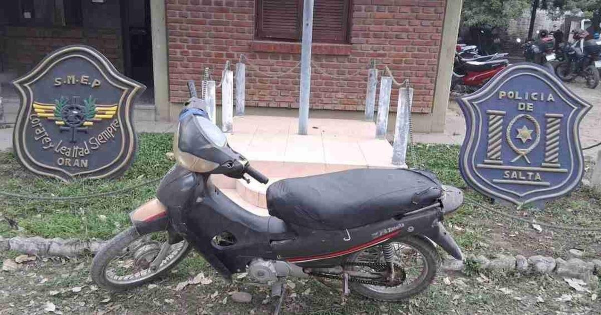 Oran recuperaron dos motocicletas pedido secuestro