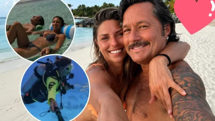 Diego Torres disfrutó del Caribe con su novia y lanzó una pregunta íntima: “¿Estás contenta, amor, de convivir conmigo?”