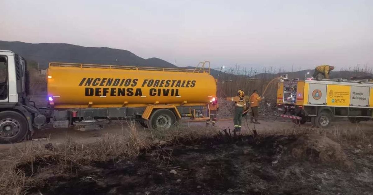 focos ígneos en Salta