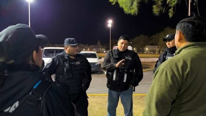 operativo policial estadio Martearena