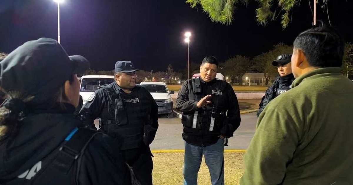 operativo policial estadio Martearena