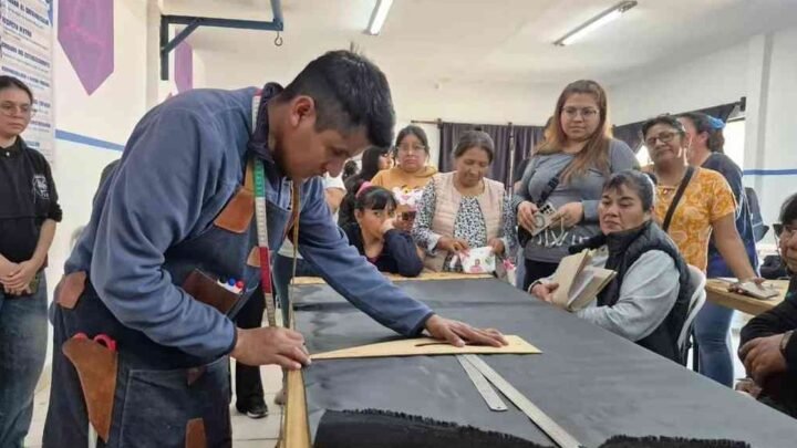 curso de marroquinería en el CIC