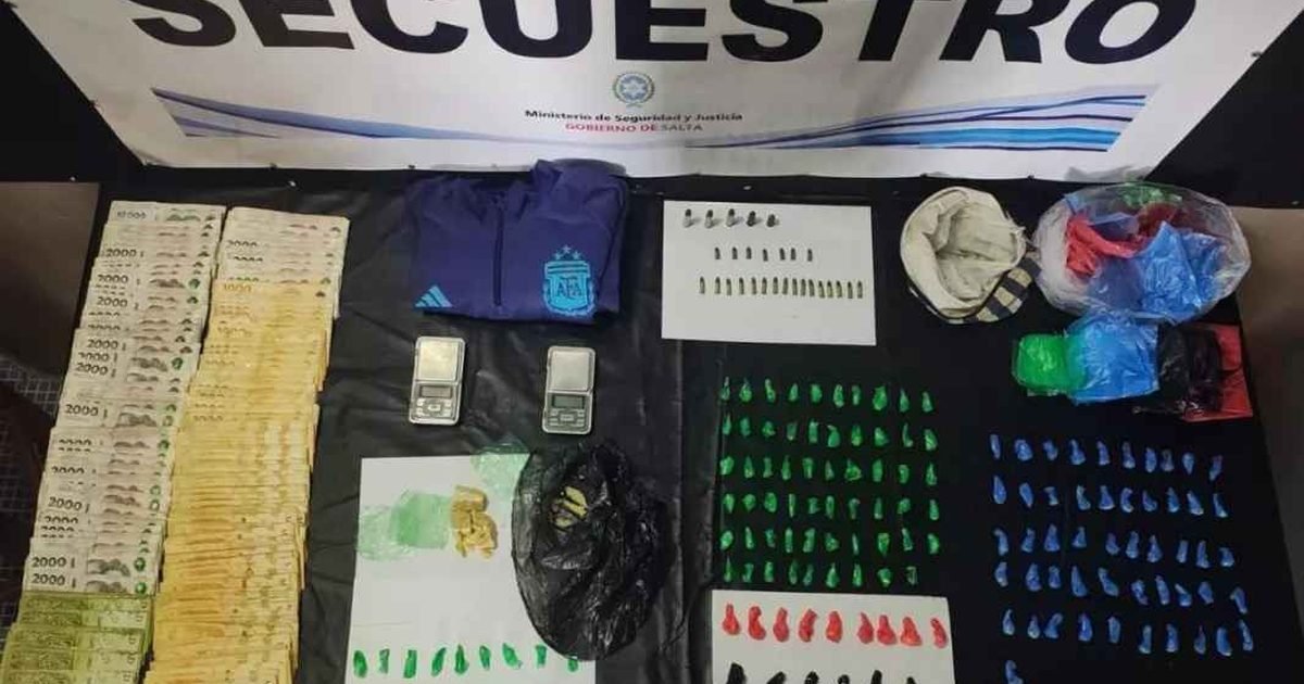 700 dosis de droga en barrio Ceferino