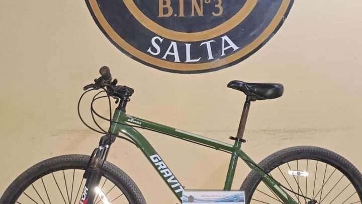 bicicleta robada en calle Salta Este