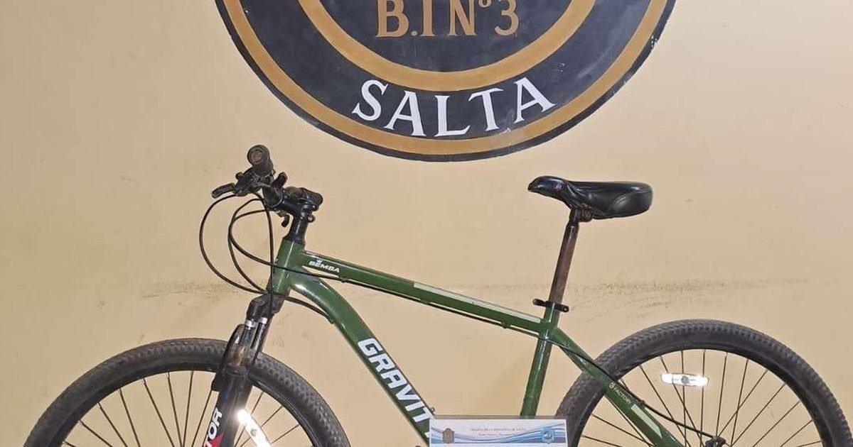 bicicleta robada en calle Salta Este