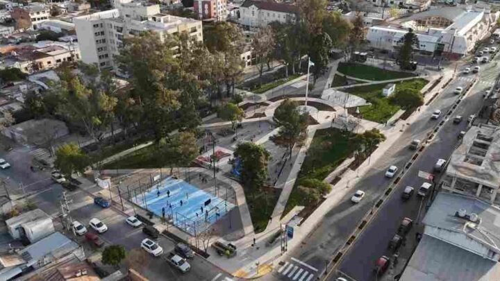 Plaza Evita renovada