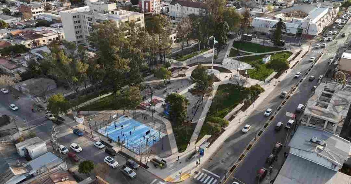 Plaza Evita renovada