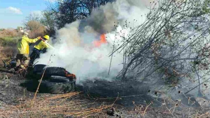 incendio de pastizales