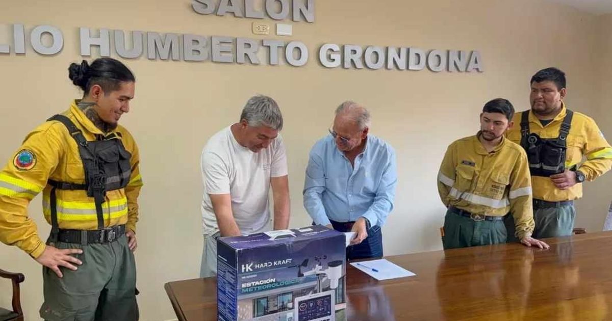 Estación Meteorológica donada