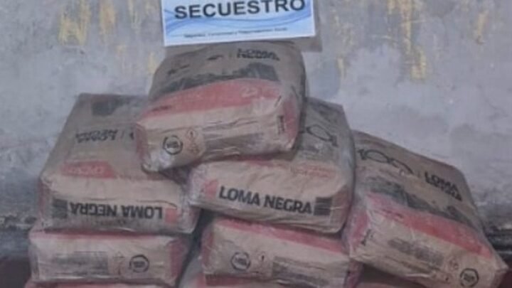 robo de bolsas de cemento