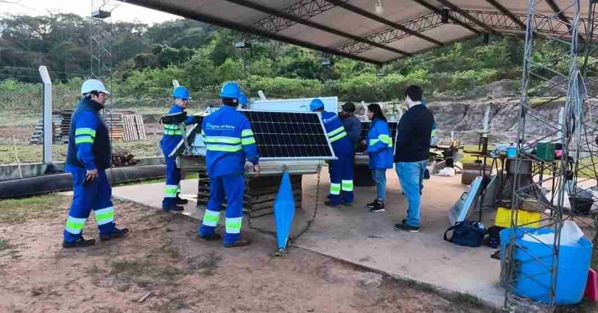 mantenimiento sistema control algas