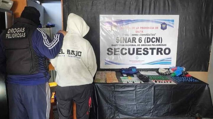 allanamiento en barrio Ceferino