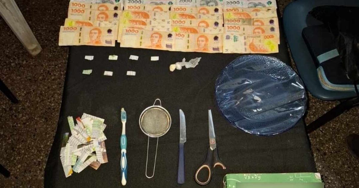Allanamiento secuestro droga General Mosconi