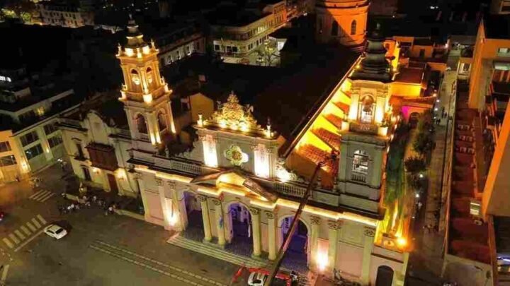 Catedral Basílica nueva iluminación