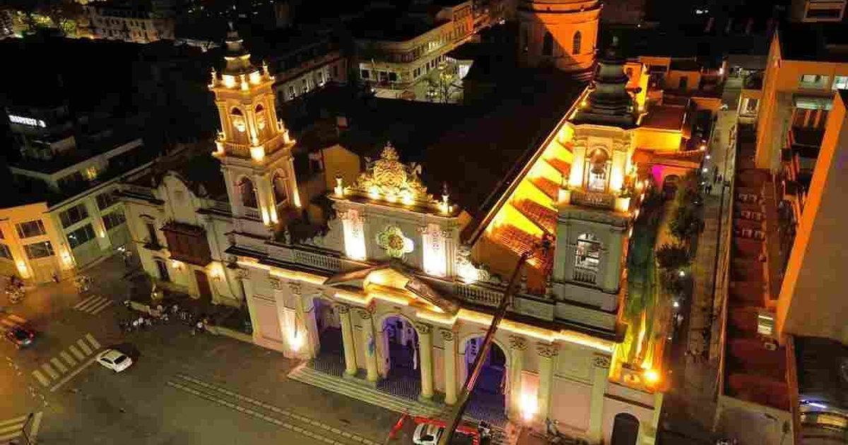 Catedral Basílica nueva iluminación