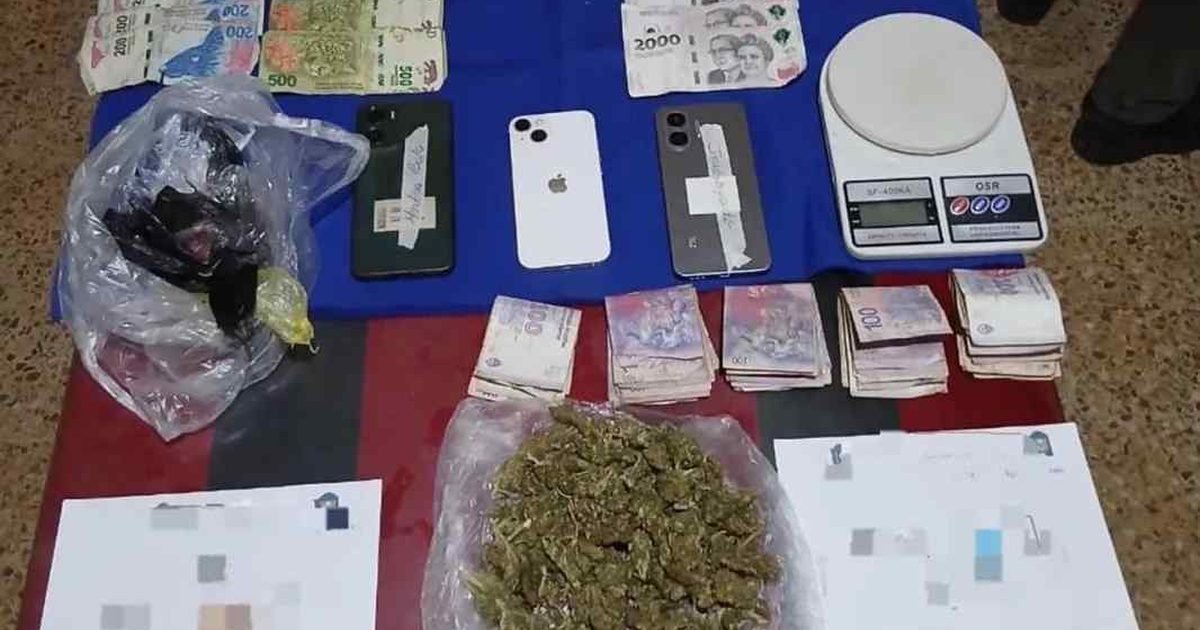 Golpe microtráfico Desarticularon tres bocas expendio