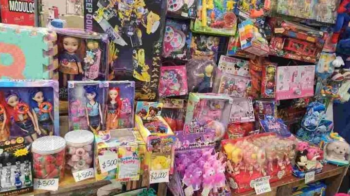 Juguetes precios imperdibles Día Niño mercado