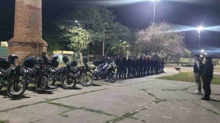 Oran Operativos Protección Ciudadana localidades Departamento