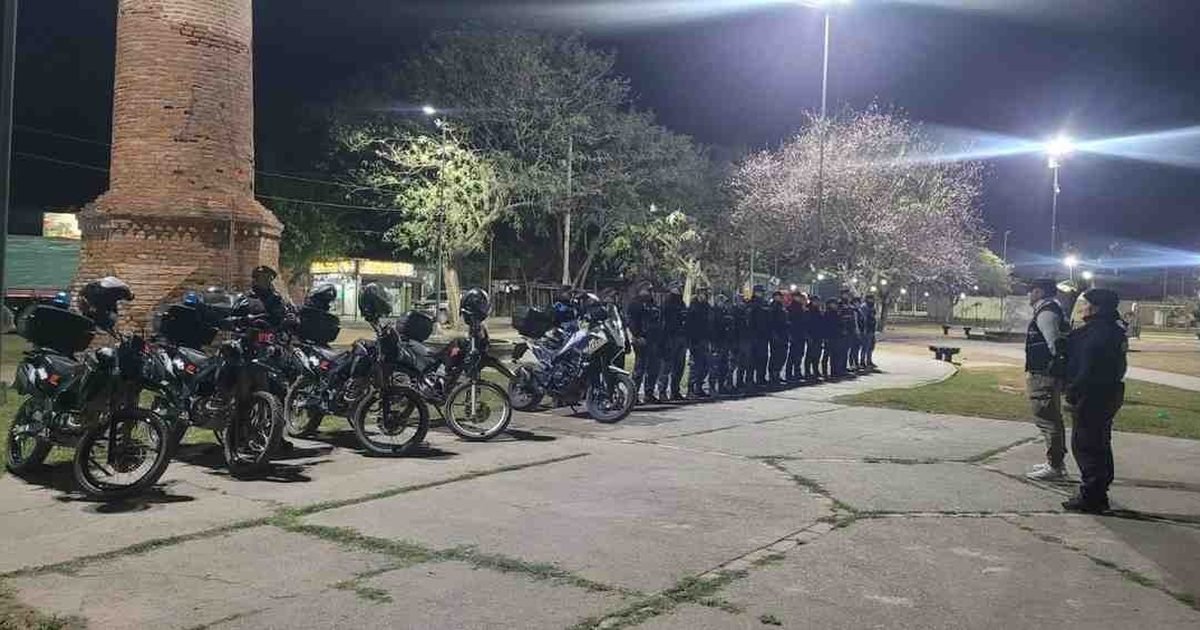 Oran Operativos Protección Ciudadana localidades Departamento