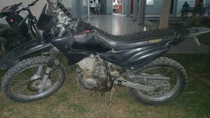 moto con numeración adulterada