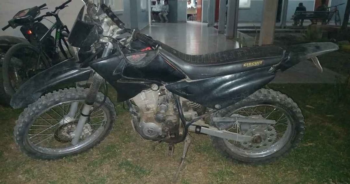 moto con numeración adulterada