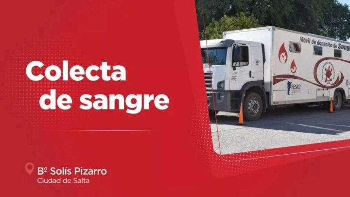 donar sangre barrio Solis Pizarro