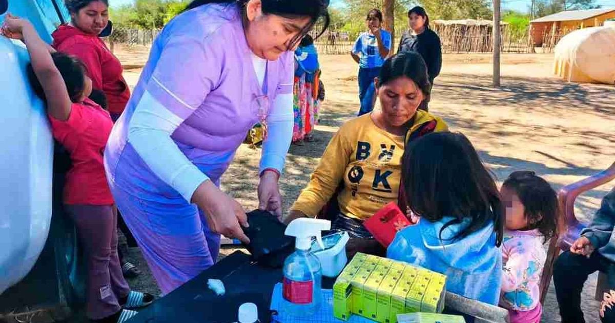 Santa Victoria Este brindaron atención sanitaria