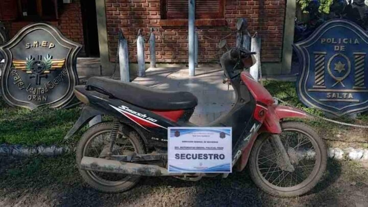 secuestraron vehículo Orán
