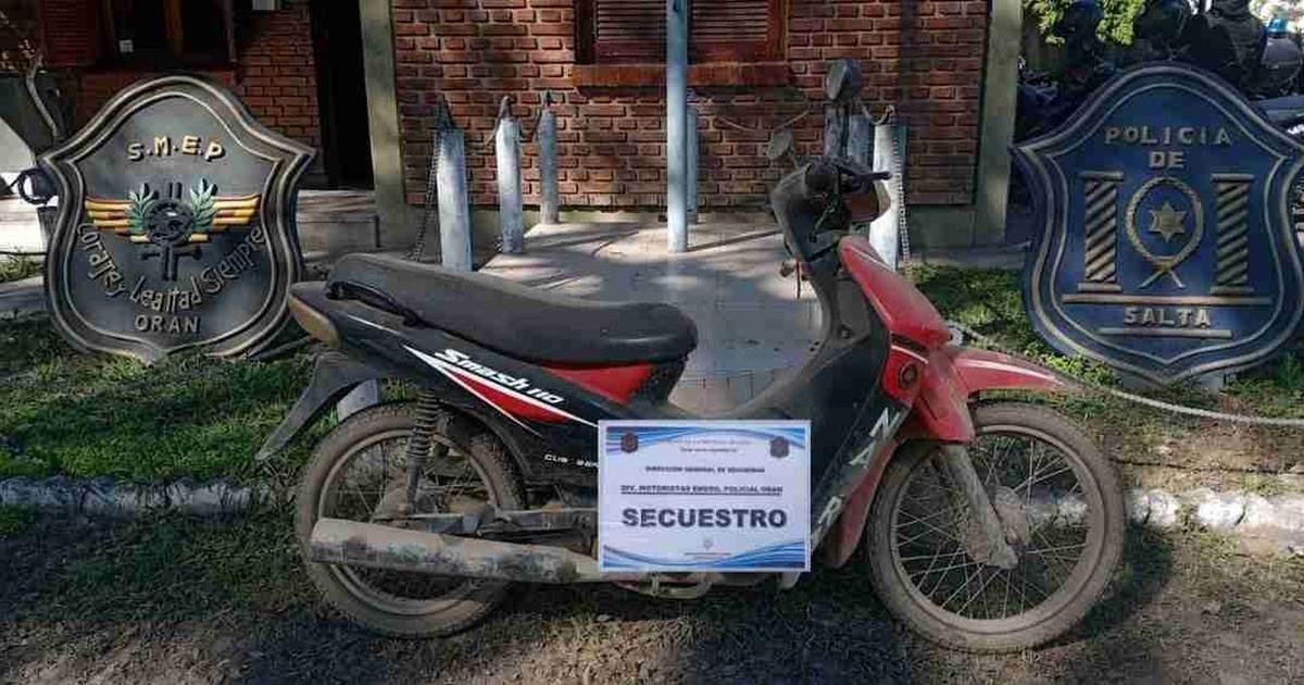 secuestraron vehículo Orán
