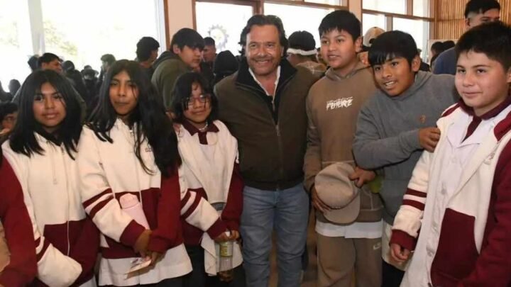 Sáenz en la Expo Cafayate