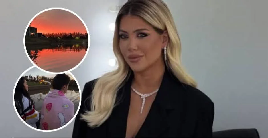 Wanda y Zaira disfrutaron de una jornada familiar a bordo del yate Bandido en Nordelta