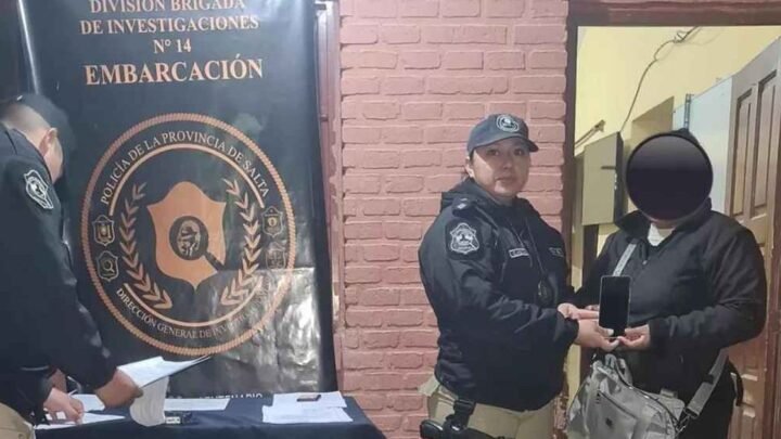 celulares robados en Embarcación