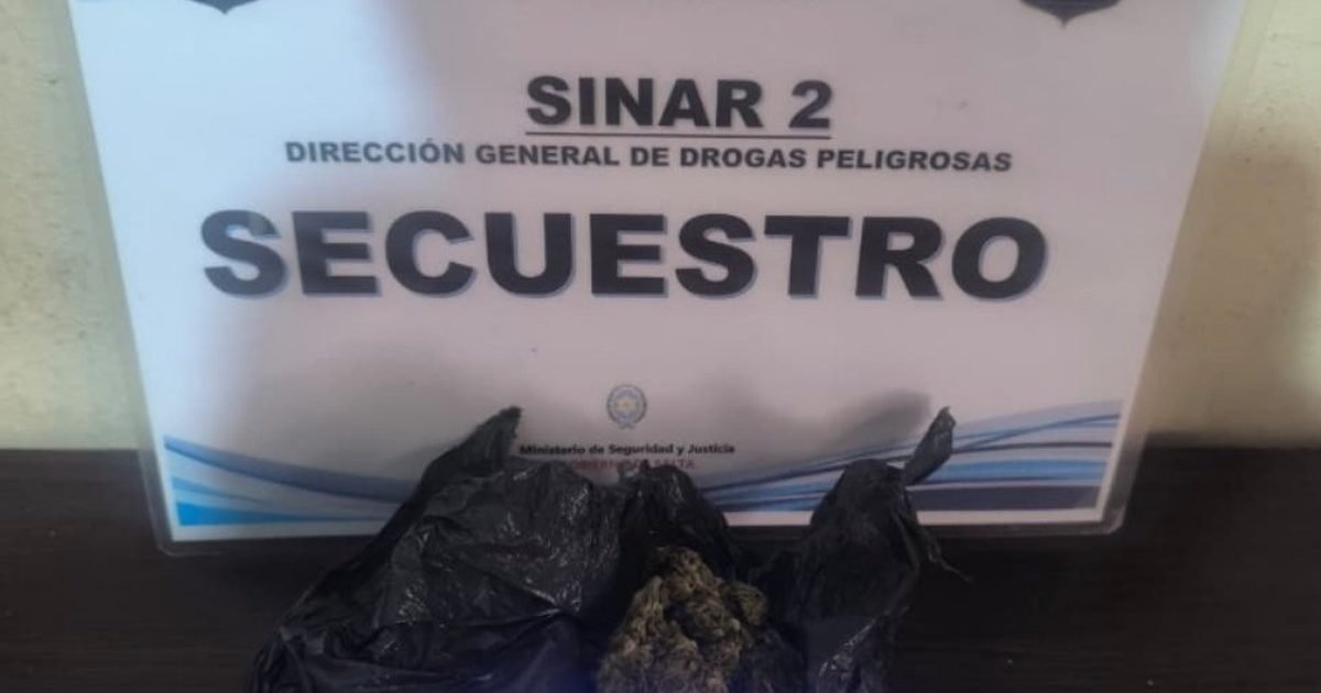 Secuestraron más 290 dosis droga procedimientos