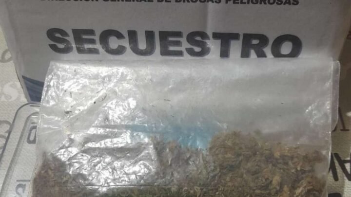 Cafayate hombre fue demorado dosis droga