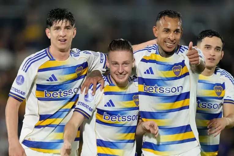 Boca Juniors goleó a Recoleta en Paraguay y avanzó a los cuartos de final de la Copa Sudamericana