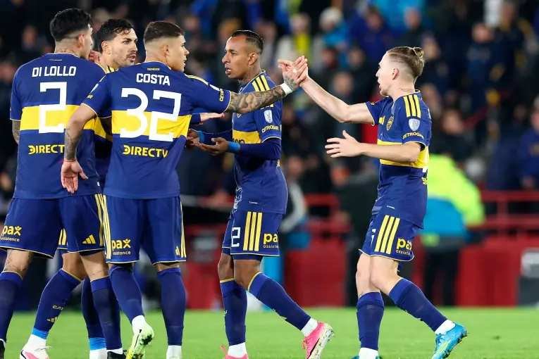Boca reaccionó a tiempo, dio vuelta el marcador y goleó a Recoleta en la Copa Sudamericana