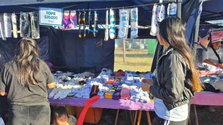 buena participación vecinos realizó Feria Tope