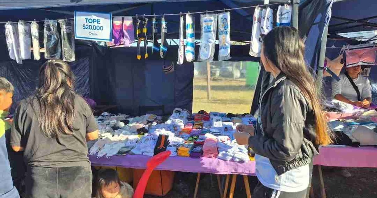 buena participación vecinos realizó Feria Tope