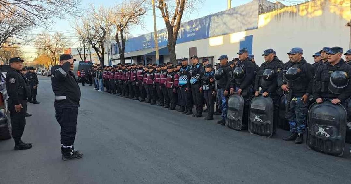 operativo policial Juventud Antoniana