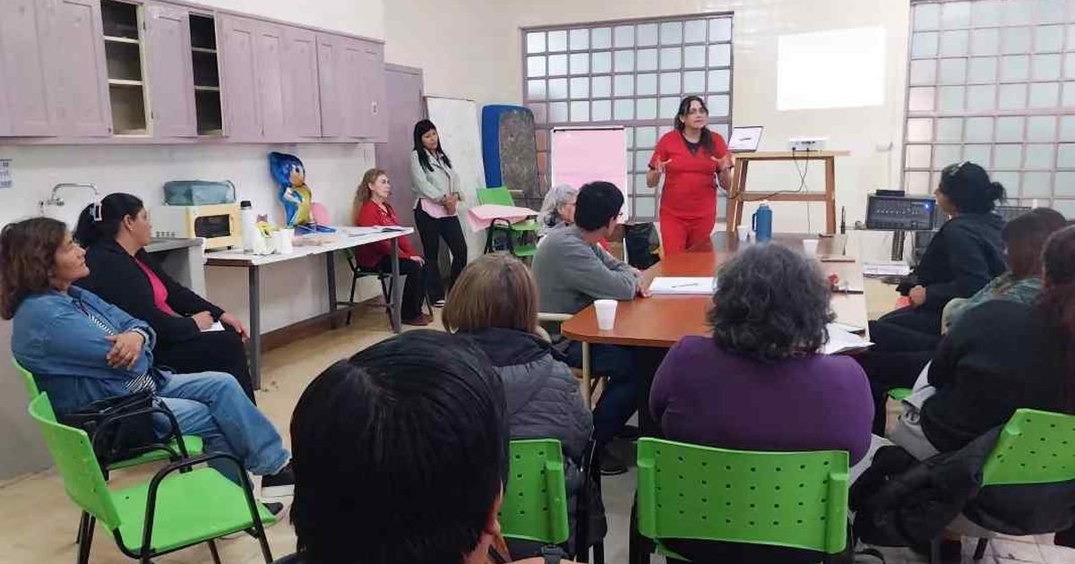 hospital Ragone brindó herramientas cuidado familiares