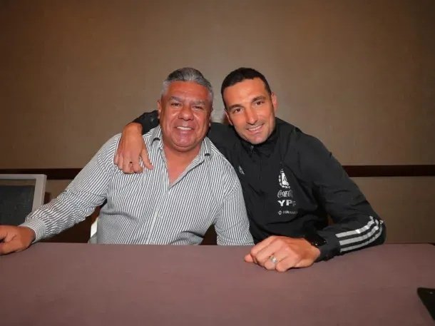 Chiqui Tapia Scaloni reafirma confianza descarta sucesores