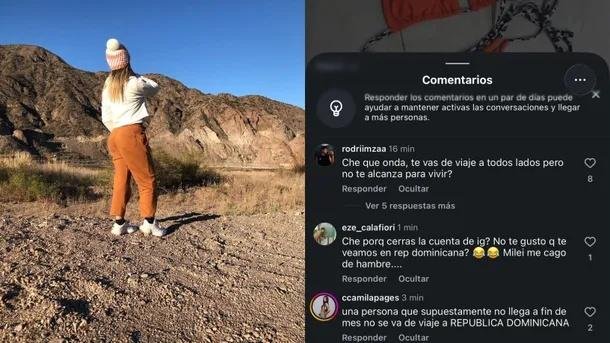 Cobardes libertarios anónimos lanzaron una violenta campaña de hostigamiento contra Brisa tras su testimonio viral