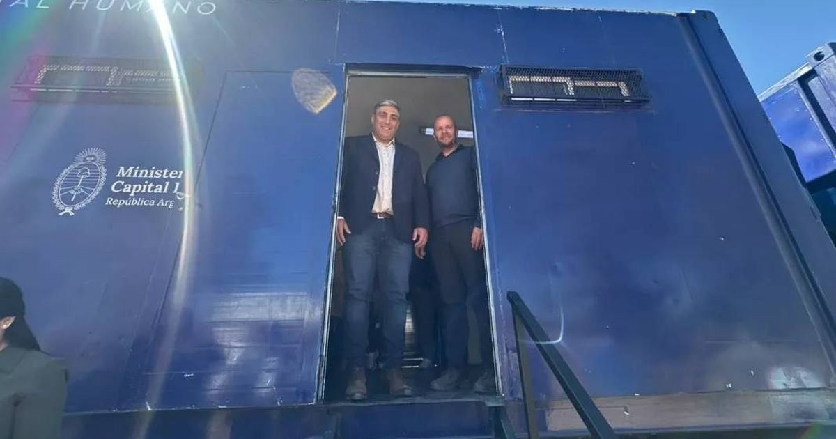 Tren 25 Mayo llegó Cerrillos más