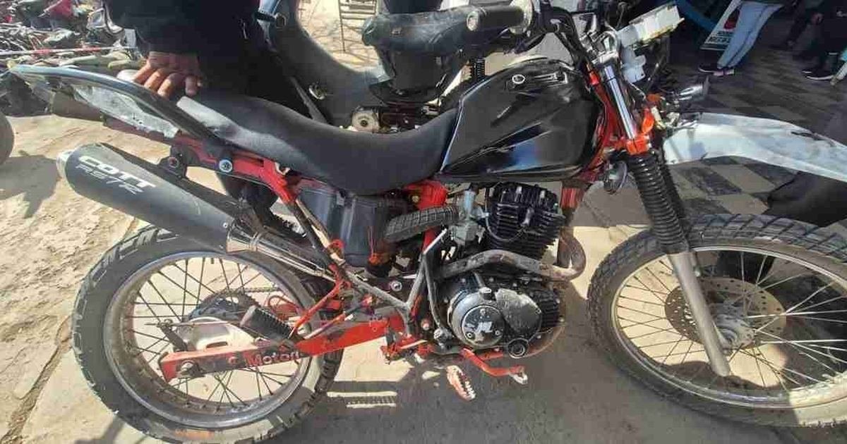secuestraron motos Oran