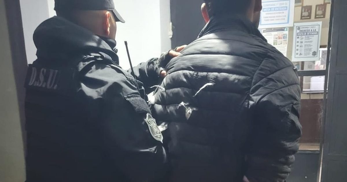 Metan Seguridad Urbana detuvo hombre requerimiento