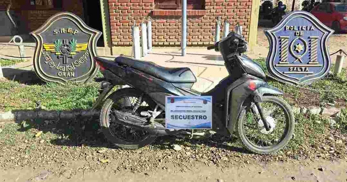 Oran Secuestraron motocicleta taller mecánico Orán