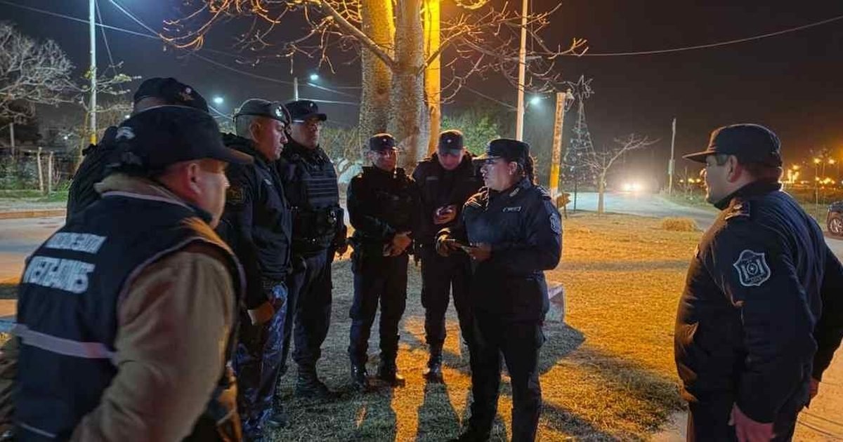 operativo policial en Cerrillos