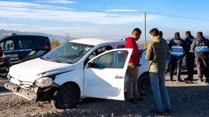 Dos choques en cadena en la Circunvalación Noroeste: afortunadamente no hubo heridos