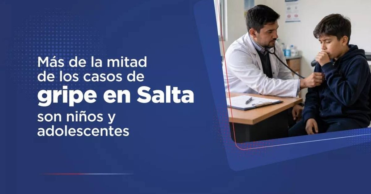 casos de gripe en Salta